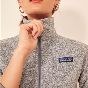 SOLD - Patagonia Better Sweater 1/4 zip S Grey